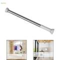 Shower Curtain Rod, No Drilling Telescopic Shower Curtain Pole/Rail/Rod, Stainless Steel 50-80cm. 