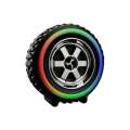S ♥ New Wireless Tire Speaker RGB Ambient Light High Quality Battle Wheel Portable Outdoor Subwoofer Audio Bluetooth Speakers Sound Box. 