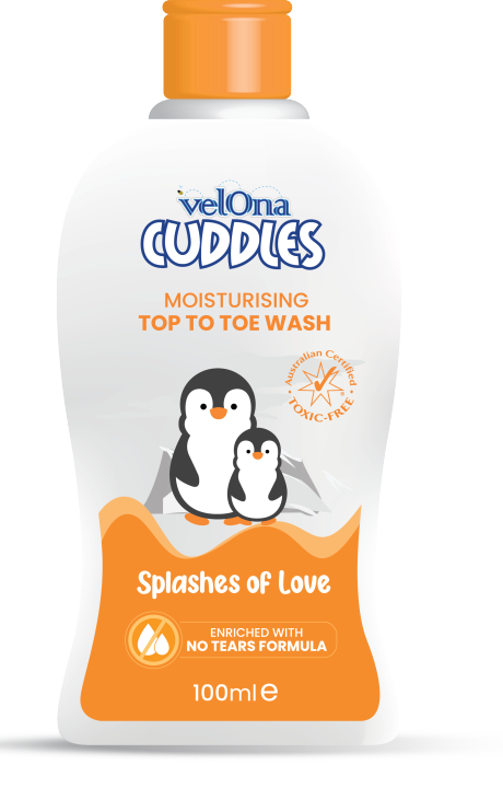 Velona Cuddles Moisturizing Top to Toe Wash 100ml