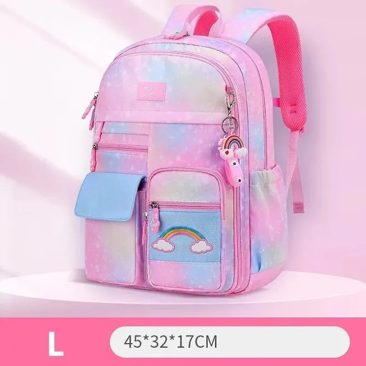 2022%20New%20Primary%20School%20Backpack%20Cute%20Colorful%20Bags%20for%20Girls%20Princess%20School%20Bags%20Waterproof%20Children%20Rainbow%20Series%20SchoolbagsBasketball%20-%20Image%202