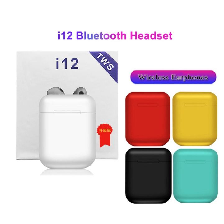 New%20Wireless%20Earbuds%20Bluetooth%20Earphone%20Headset%20I12%20TWS%20Ear%20Buds%20-%20Image%202