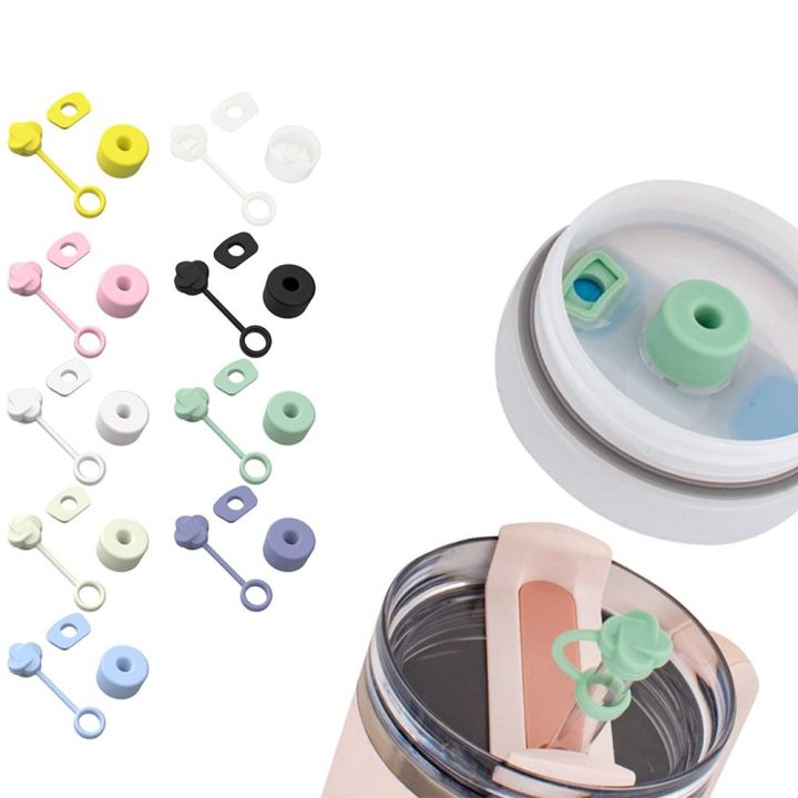 3Pcs%20New%20Silicone%20Straw%20Cover%20Cap%20Reusable%20Spill%20Leak%20Stopper%20Spill%20Proof%20Stopper%20Set%20Dust%20Proof%20Tumbler%20Accessories%20Straw%20Topper%20for%2030oz%20Stanley%20Cup%20for%2010mm%20Universal%20-%20Image%207