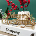 1PCS-Merry Christmas Sign Letters Pendant New Year 2023 Pendant Xmas Tree Hanging Ornaments Christmas Navidad Decorations For Home. 