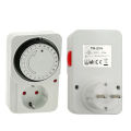 24 Hour Cyclic Timer Switch Kitchen Timer Outlet Loop Universal Timing Socket Mechanical Timer 230VAC 3500W 16A EU Plug/Bulb Timer/Timer/Incubator Timer/Time relay. 