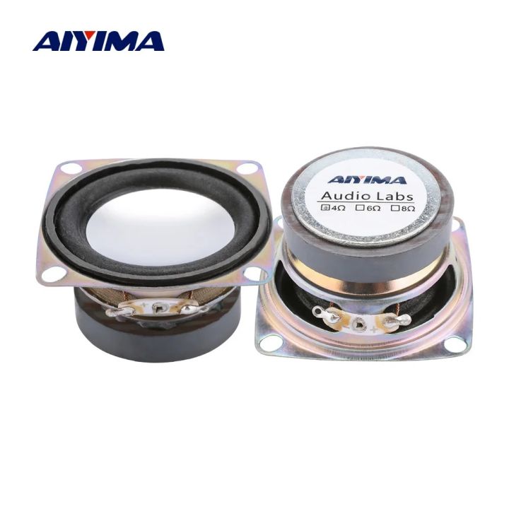 AIYIMA Audio 2Pcs 2 Inch Full Range Tweeter Mini Speaker 4 Ohm 3W ...