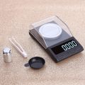 0.001G Precision Electronic Scales Digital Weighing Gem Jewelry Diamond Scale Lab Weight Milligram Scale 20G 0.001G. 