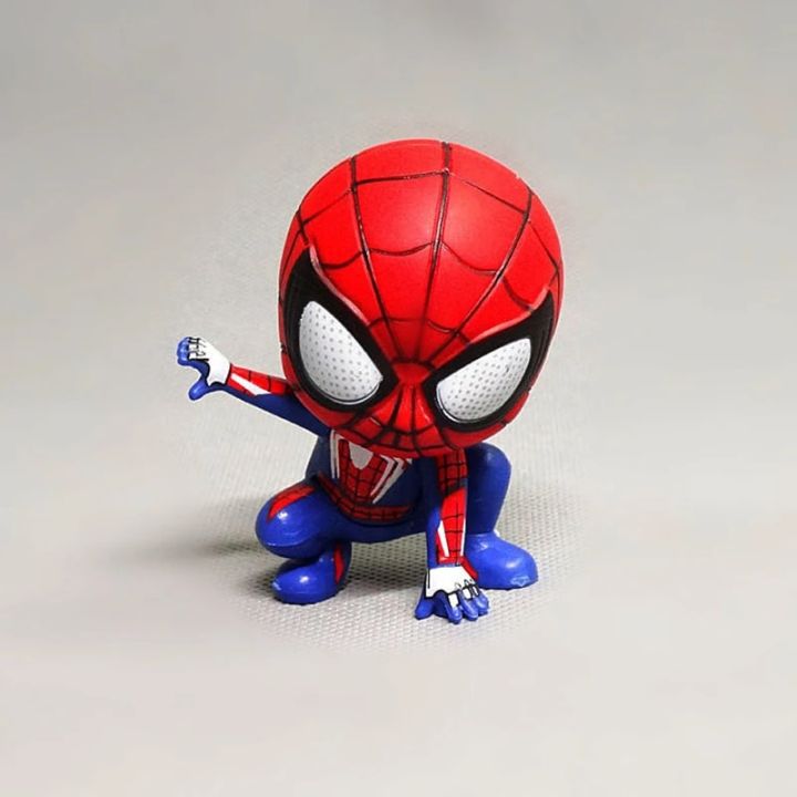 spider%20man%20toys%20Marvel%20Avengers%20Spider%20Man%20Cute%20Action%20Figure%20Posture%20Anime%20Decoration%20Collection%20Figurine%20Toy%20Model%20Ornaments%20Children%20Gift%20-%20Image%203