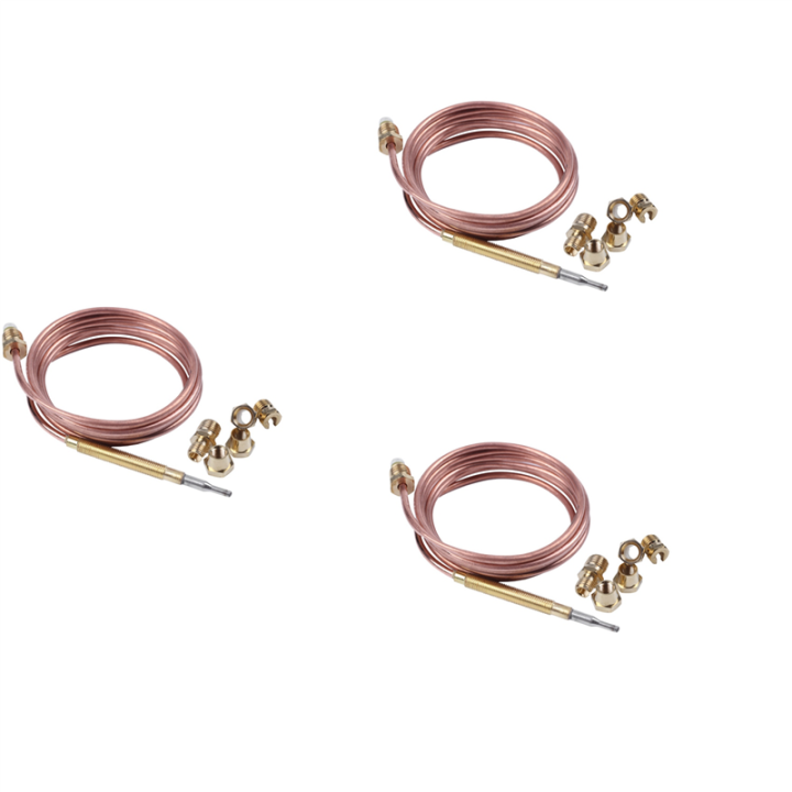 Gas Fireplaces Thermocouple M6x0.75 For Gas Stove Oven Water Heater Replacement Parts 23 62 Long