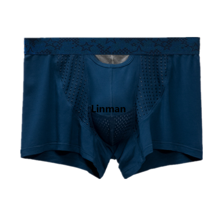 Linman Mens Underwear Modal Boxers Shorts Homme Breathable Panties【2025 ...