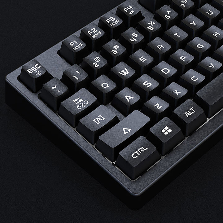 DSK100%20Wired%20Keyboard%20104%20Keys%20Office%20Gaming%20Keyboard%20Ergonomic%20Keyboard%20with%20Mechanical%20Hand%20Feel%20White%20Backlight%20Orange%20-%20Image%209