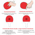 Paddle Sets Table Tennis Racket Double Sided Pips In Sweat Absorption Wide Application with Storage Bag for Gymnasium. 
