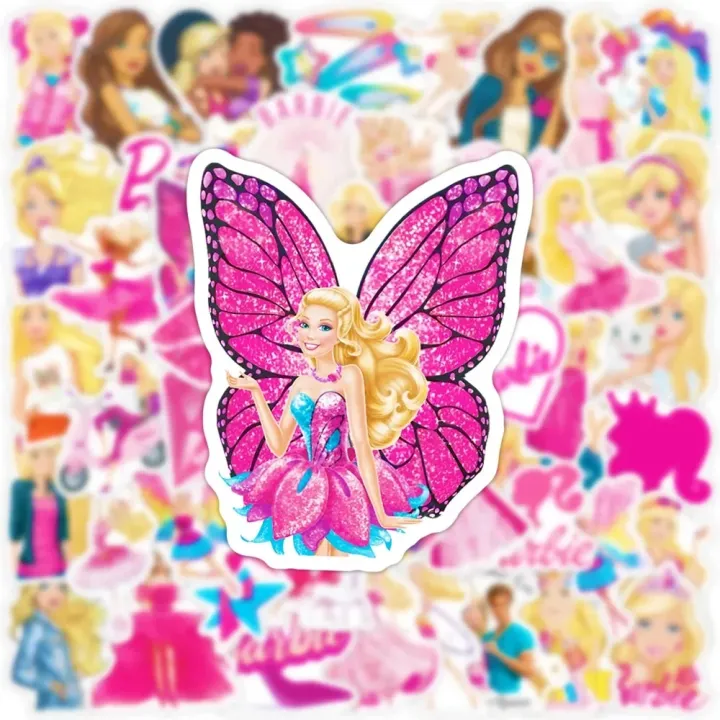 50Pcs%20Cartoon%20Anime%20Princess%20Barbie%20Stickers%20for%20Scrapbooking%20Laptop%20DIY%20Notebook%20Phone%20Case%20Waterproof%20Decor%20Sticker%20Girl%20-%20Image%205