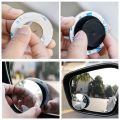 Round Convex Rear View Blind Spot Mirror Cars/Trucks/Vans (1") -Pack of 2, 2 Inch Round HD Glass Convex Rear View Wide Angle Side Mirror Blindspot with Self Adhesive Back. 