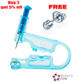 Ear Piercing Gun Healthy Safety Sterile Disposable Body Ear Nose Gun with Tool Kit + Metal Stud Earring Stainless Steel. 
