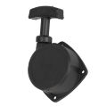 Pull Start Starter Replacement Parts Plastic Anticorrosion High Hardness Pull Starter Assembly for Grass Trimmer. 