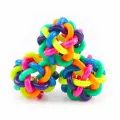 1 Pcs Pet Dog Ball Toys for Dogs Wobbly Rubber Chew Puppy Toy Ball With Bell Dog Stuff Dogs Toys Pets Throwing Interactive Dog Toys. 