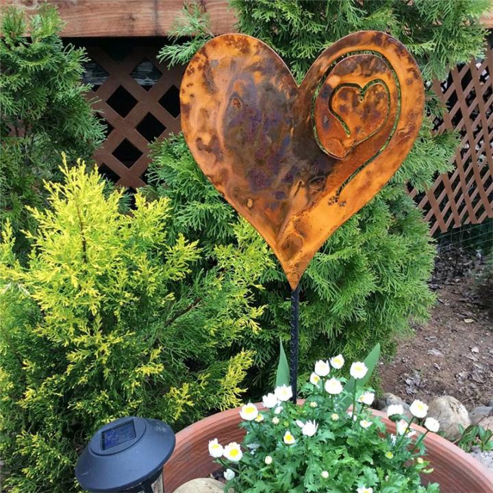 1PCS%20Love%20Pillar%20Inserted%20Heart%20Stake%20in%20the%20Garden%20Rusted%20Heart%20Made%20of%2014Ga%20Metal%20-%20Image%205