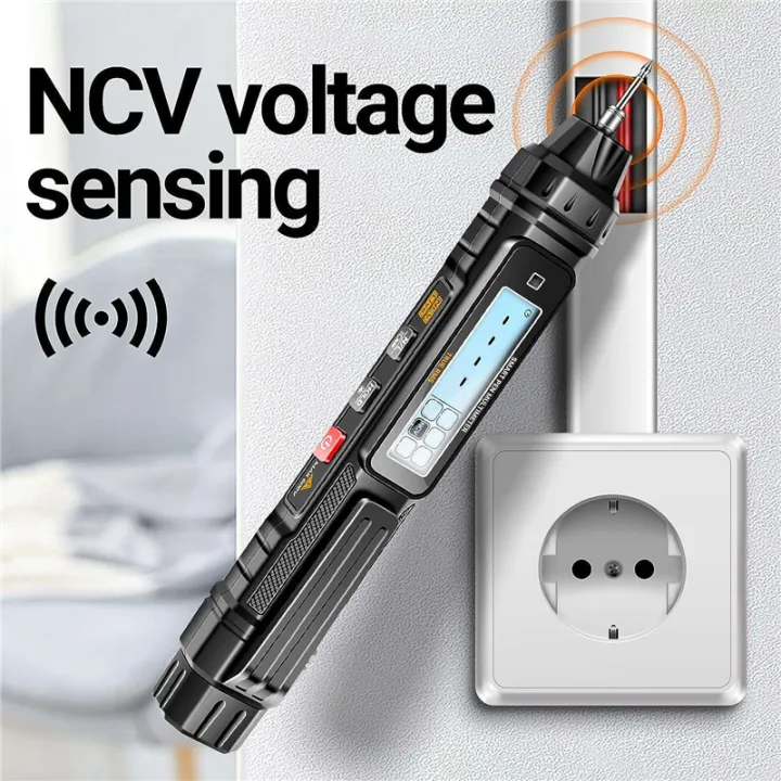 A3005%20Digital%20Multimeter%204000Count%20AC/%20Tester%20Portable%20Non-Contact%20Voltmeter%20Sensor%20Black%20-%20Image%207