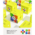 GAN Swift Block 3x3 Rubik Cube Stickerless - Professional Speed Cube - Stickerless Swift 355S 3x3x3 Magnetic Speed Rubik Cube - rubik cube 3x3. 