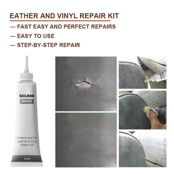 20ml Advanced Leather Repair Gel Car Seat Home Leather Complementary Color Repair Paste Tools