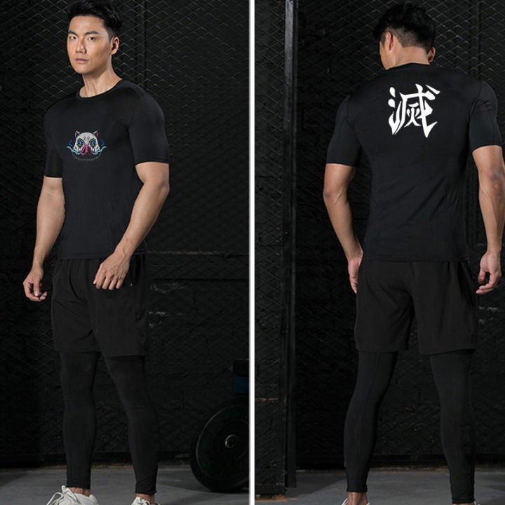 Demon%20Slayer%20Print%20Compression%20Shirts%20for%20Men%20Gym%20Workout%20Fitness%20Undershirts%20Short%20Sleeve%20Quick%20Dry%20Athletic%20Tees%20T-Shirt%20Tops%20-%20Image%205
