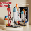 SF Space Rockets Building Blocks Kit Compatible with Lego Bricks Classic Model For Children Adults Toys. 