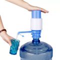 Hand Operated Water Pump - Blue Mini Water Pump hand bottled water pump dispenser Water Bottles Pump Manual Hand Pressure Drinking Fountain Pressure Pump Water Press Pump with an Extra Short Tube Food Grade. 