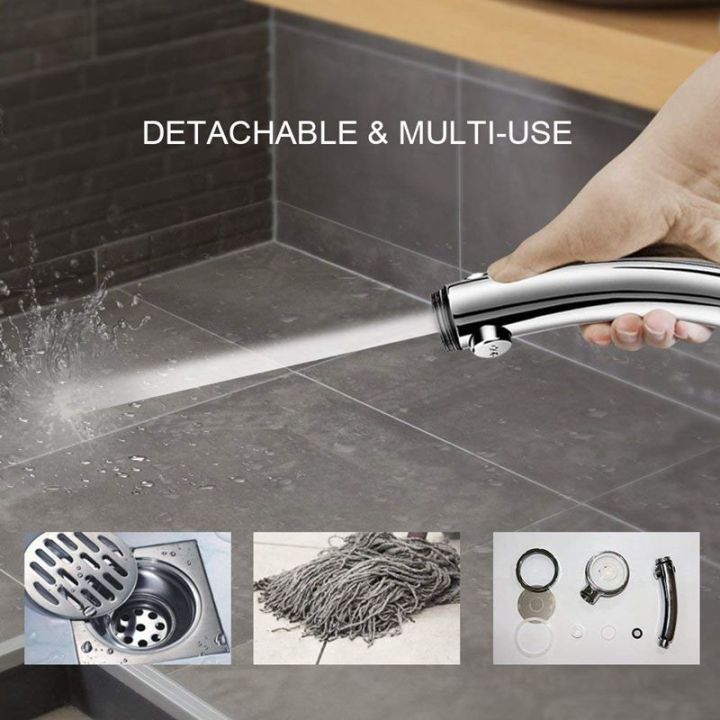 Handheld%20Shower%20High%20Pressure%20Chrome%203%20Spary%20Setting%20with%20ON/OFF%20Pause%20Switch%20Water%20Saving%20Adjustable%20Luxury%20Spa%20Detachab%20-%20Image%206
