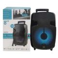 Bluetooth Speakers-Wireless speaker with microphone Bluetooth karaoke USB FM AUX gts-1248. 
