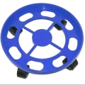 Gas Cylinder Stand  Movable Strong  Plastic Base  Heavy  Plastic. 