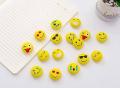 Cute Smiley Emoji Design Non-Toxic Rubber Pencil Erasers for Kids, Birthday Party & Return Gift, (Set of 4, Multi Style). 