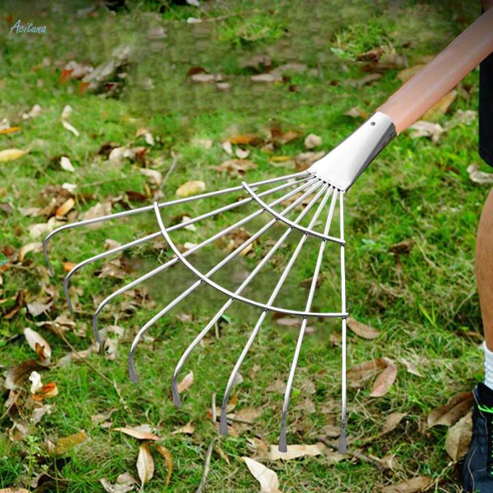 Gardening%20Rake%20Head%20Turf%20Rake%20Head%20Weeding%20Tool%20Versatile%20Thatch%20Rake%20Head%20Leaf%20Rake%20Head%20for%20Backyard%20Leveling%20Mulch%20Roof%20Flower%20Beds%20Patio%20-%20Image%205