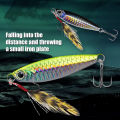 1PCS Metal Cast Jig Hooks Shore Casting Jigging Fish Sea Bass Fishing Lure. 