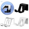 Wall Mount Gamepad Controller Stand Easily Install Durable Headphone Hanger Black. 