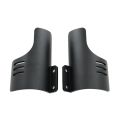Motorcycle Front Fork Guards Dust Protection Lower Fork Leg Deflector Shield for Touring CVO Road Glide Black. 
