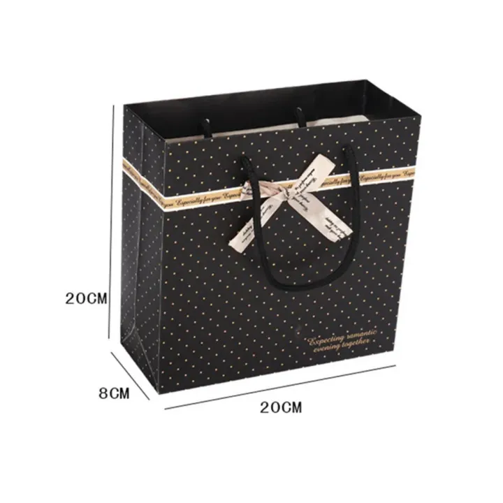 Portable%20Gift%20Bag%20High-Quality%20Decorative%20Foldable%20Handles%20Convenient%20Black%20Books%20for%20Birthday%20Party%20Wedding%20New%20Year%20Present%20-%20Image%204
