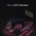 Wallpad DIY Module Gold Glass 1 2 3 4 Gang 1 2 Way Wall Switch Blue LED Indicator Function Key Only AC110-220V. 