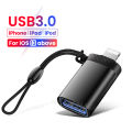 iphone OTG Adapter Converter Lightning To USB 3.0 Adapter For iPhone 7 8 6 6s Plus 11 Pro Max X XS XR Kit Converter for iOS 13 Versions. 