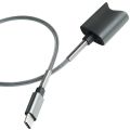USB Interface Charging Cable for Vuse Alto Magnetic 45cm(Black USB-A). 