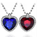 Fashion Film TITANIC Heart Of the Ocean Necklace Party Jewelry Gift Nicle. 