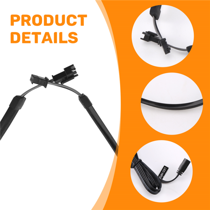 LKPCIGCXM%20M5%20Light%20Strip%20ARGB%20Neon%20Computer%20Case%20Decoration%20Led%20Strip%205V%203PIN%20Light%20Header%20AURA%20550mm%20-%20Image%205