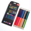 12 s Double Head Sketching Pencils Color Colored Pencils Set Set Coloring Drawing Painting Pencils Art Student Artist Supplies. 