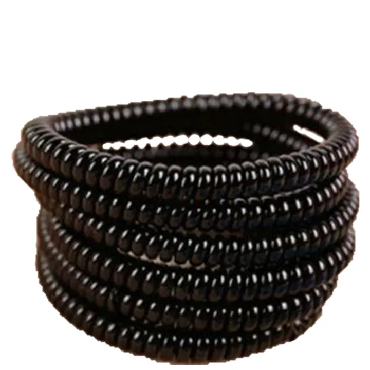 10Pcs%20Small%20Bands%20Black,%20Yellow,%20Green,%20Red,%20Pink,%20Orange,%20Blue,%20Purple%20Colors%20Elastic%20Rope%20/%20Telephone%20Wire,%20Spring%20Style%20Hair%20Ties%20/%20Plastic%20Hair%20Styling%20Tools%20-%20Image%202