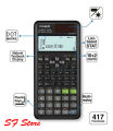 Upgrade chip with CASlO FX-991ES Plus -2nd Edition Scientific Scientific Calculator , fx 991 es pluse , 991es 2ndedition. (made in thailand). 