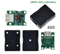 2A Solar Panel Power Bank USB Charge Voltage Controller Regulator 6-20V To 5V Step Down Module With LED Indicator. 