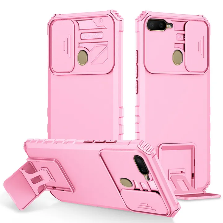 AnDyH%202022%20Upscale%20luxury%20Phone%20Case%20for%20OPPO%20A5S%20A12%20A7%20A11K%20F9%20Pro%20Full%20Camera%20with%20Stereo%20Support%20Sliding%20Window%20Protection%20with%20Anti%20Falling%20-%20Image%203