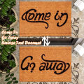 【Miga Plaza】Home Textiles Slip Outdoor Ndoor Come Doormat Welcome-Go Non Mat In Away 40x60cm Floor Home Textiles Plain Casual Branded Shirt For Men On Sale. 
