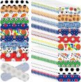 50pcs 60pcs Cartoon Kawaii Band Aid Children Kids Skin Patch Wound Dressing Plasters for First Aid Strips Tape Adhesive Bandages. 
