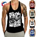 Running Vest Men's Summer Sleeveless Tank Top with Hip Hop Letter Print Soft Stretchy Gym Vest for Casual Fitness Sweat Absorption U Neck Summer Training Top. 