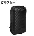 Fashion Data Cable Zipper Bag Anti-collision Anti-shock Square Mini Portable EVA Storage Bag Folding Bluetooth Cable Storage Pocket Key Chain Light Storage Pouch 1Pcs. 